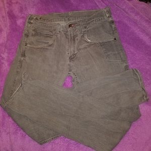 34x34 Levi’s Gray 511 Skinny Jeans